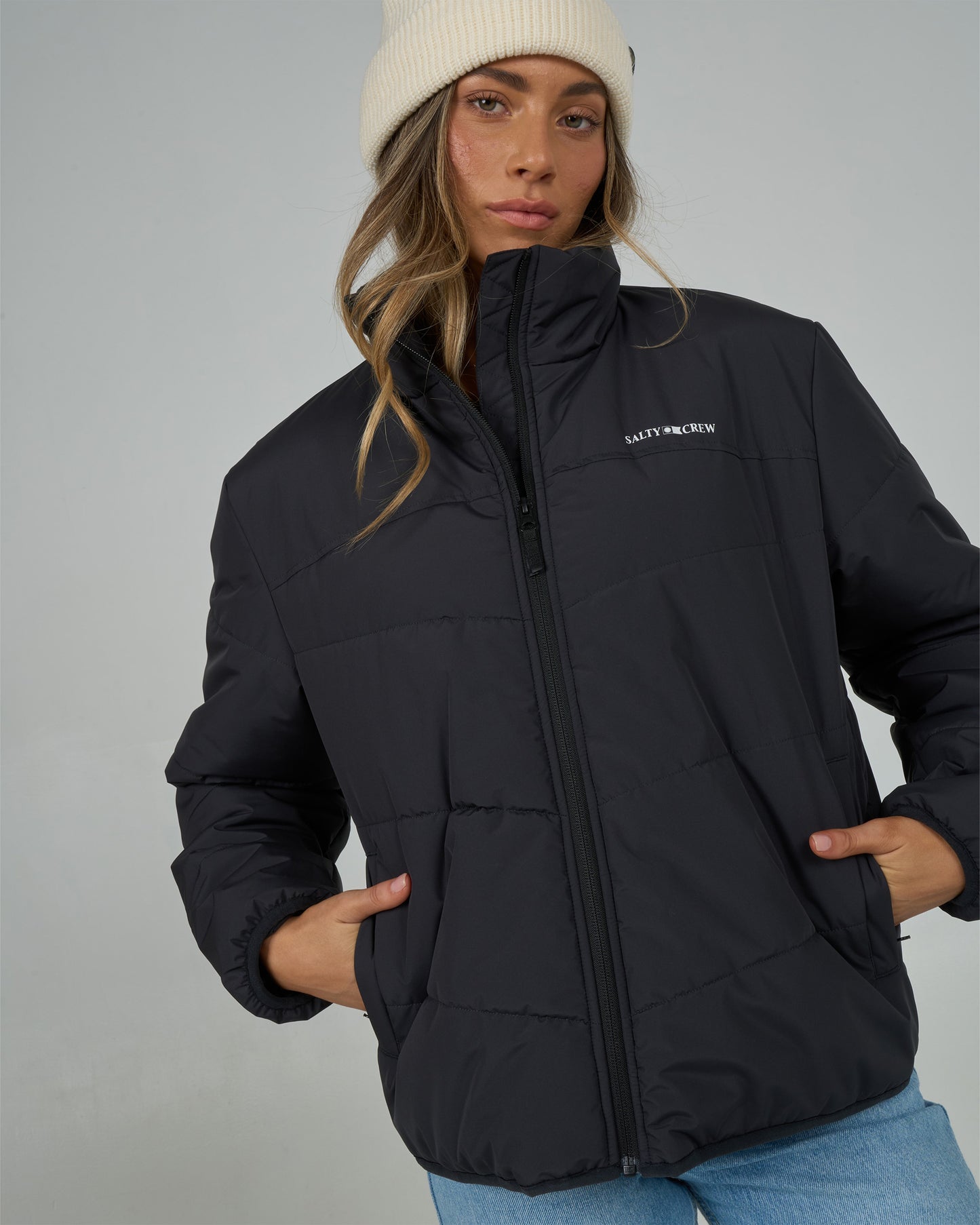 Barrier Puffer Jacket - Black