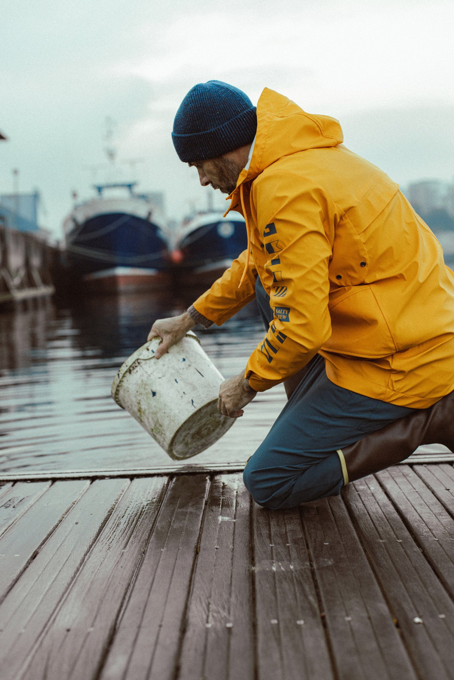 Seal Raincoat - Golden Yellow