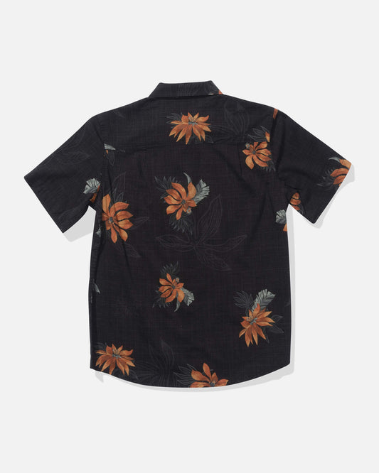 Salty crew WOVEN SHIRTS Bloomin Ss Woven Kids - Black in Black