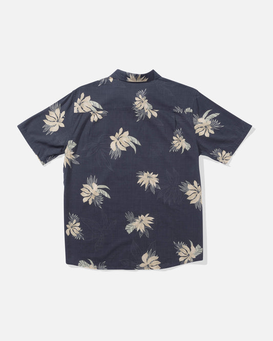 Salty crew WOVEN SHIRTS Bloomin Ss Woven - Dark Lava in Dark Lava
