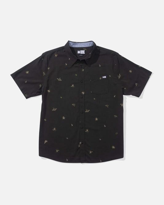 Salty crew WOVEN SHIRTS Small Kine Ss Woven - Coal in Coal
