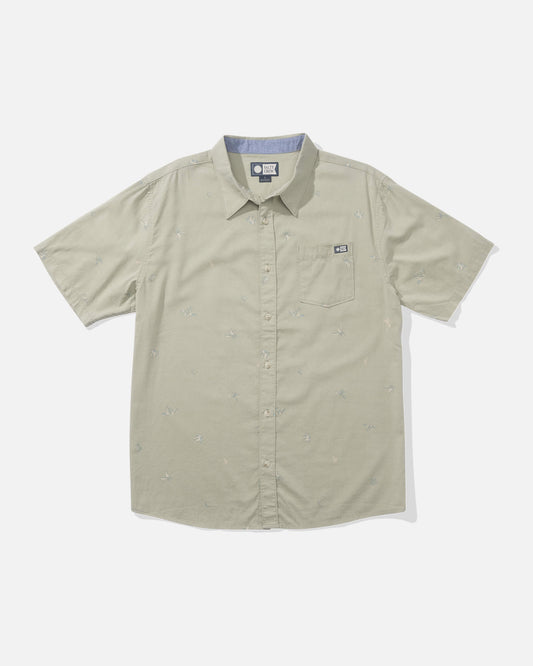 Salty crew WOVEN SHIRTS Small Kine Ss Woven - Sage in Sage