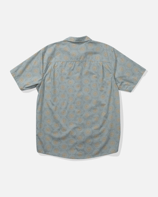 Salty crew WOVEN SHIRTS Uni Farm Ss Woven - Deep Sea in Deep Sea