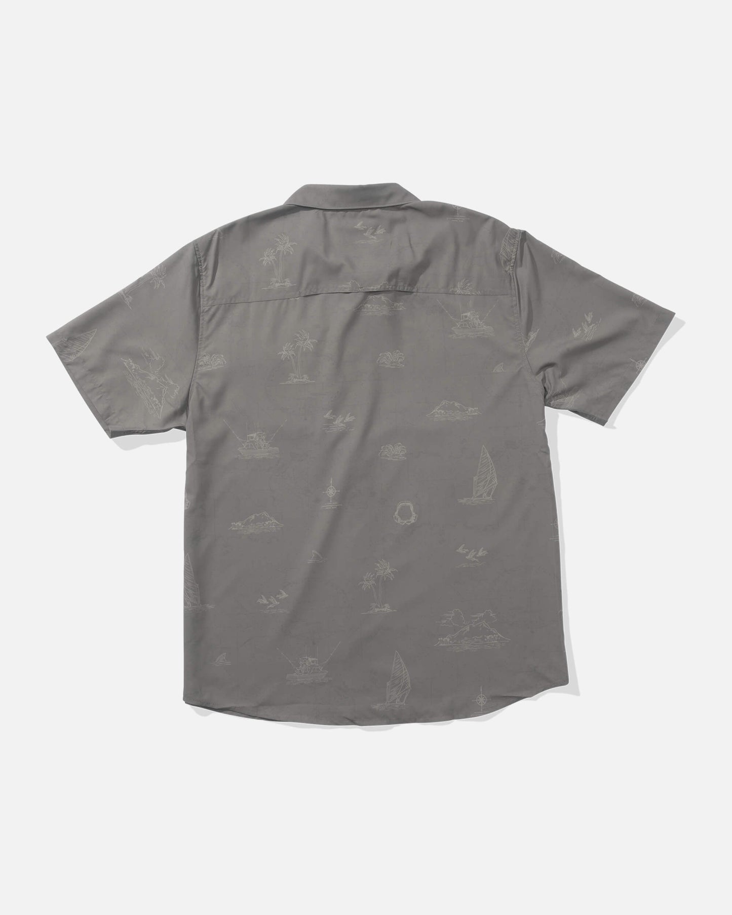 Salty crew WOVEN SHIRTS Helmsman Uv Button Up - Olive in Olive