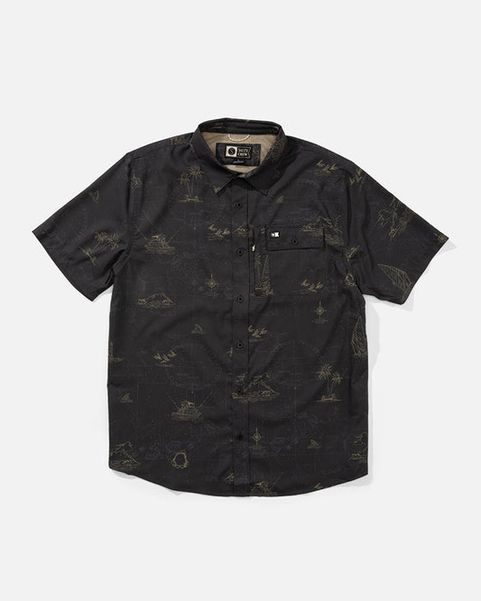 Helmsman Uv Button Up - Phantom