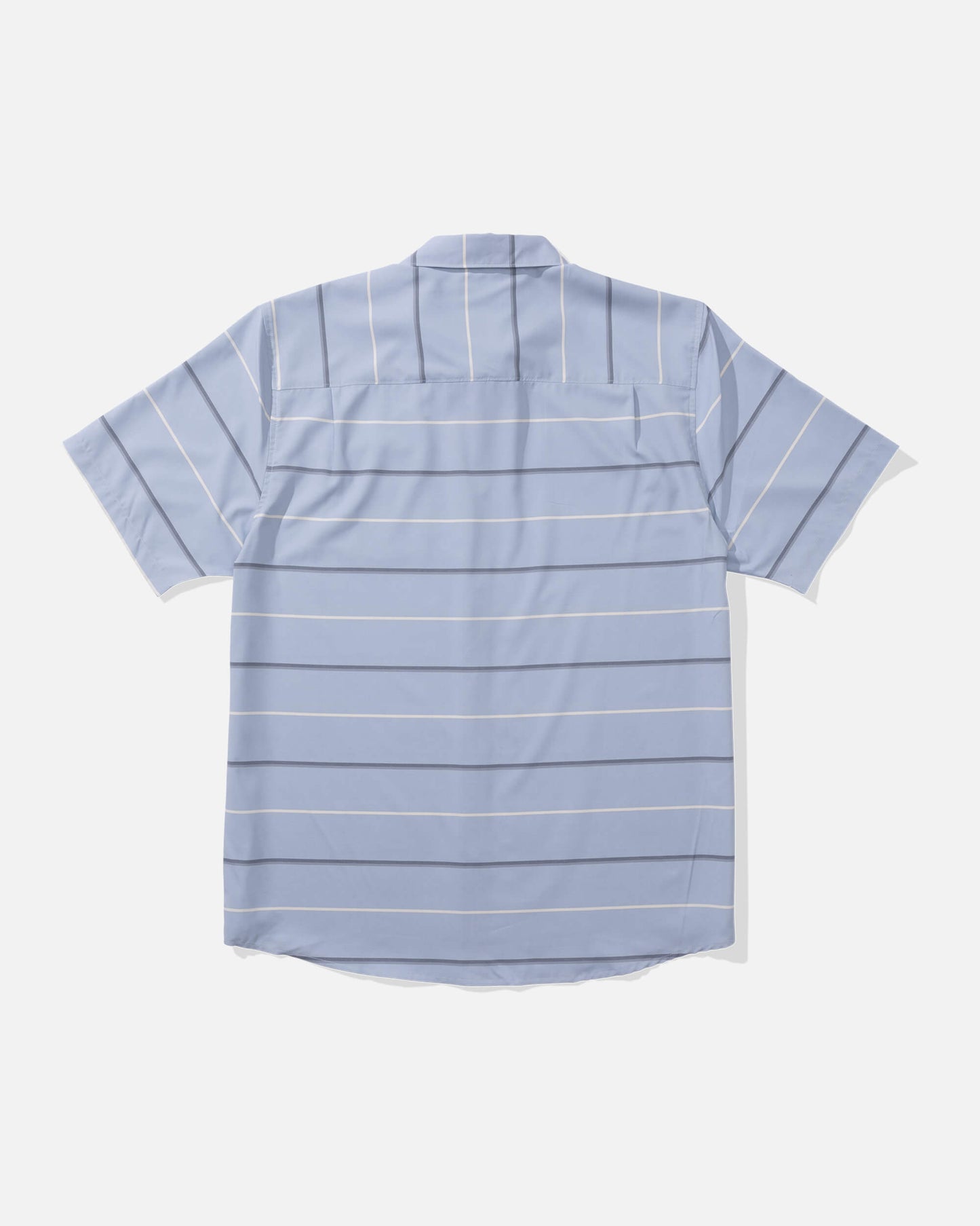 Salty crew WOVEN SHIRTS Skipper Ss Tech Woven - Blue Fog in Blue Fog