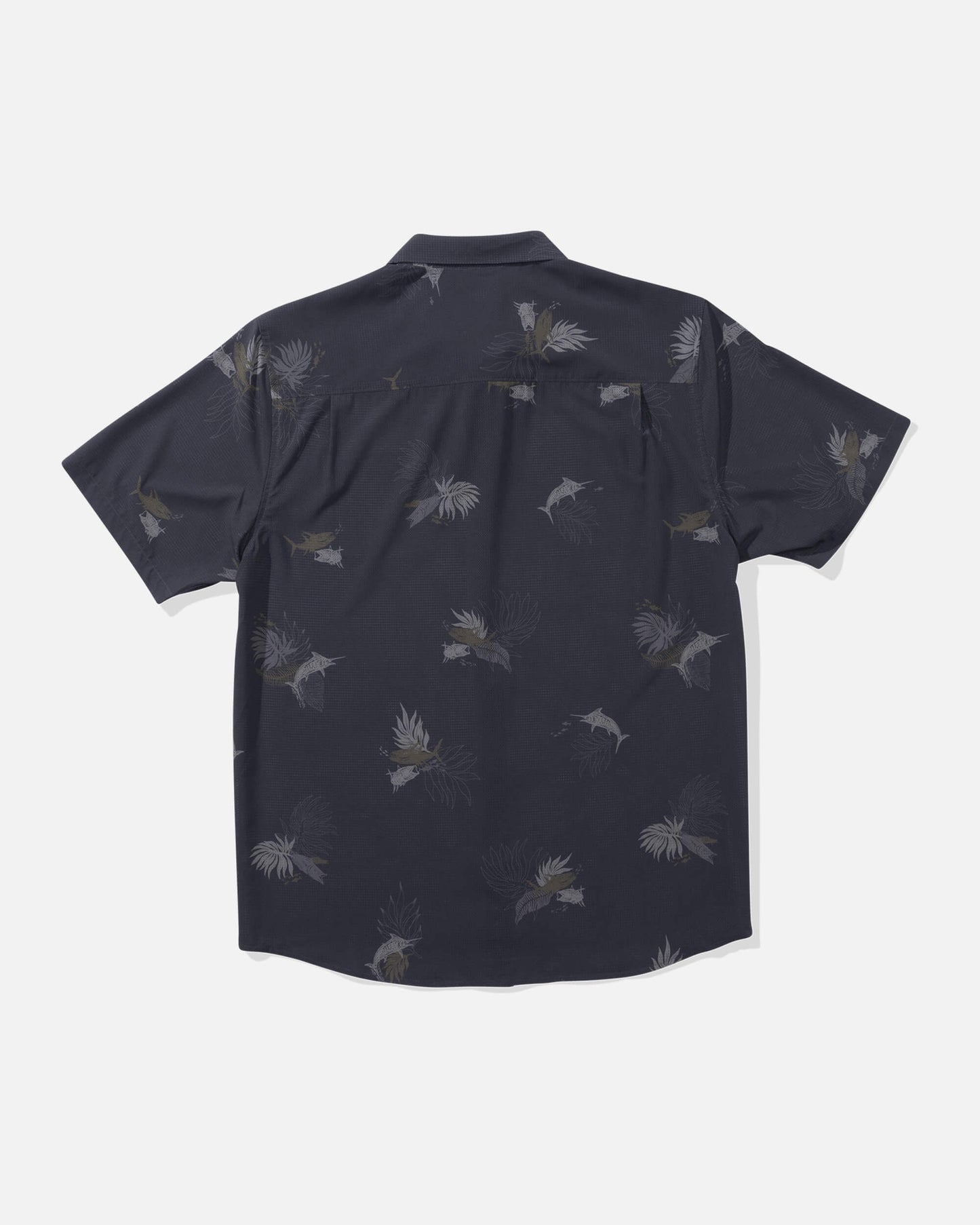 Salty crew WOVEN SHIRTS Breezer Perf Ss Tech Wvn - Charcoal in Charcoal