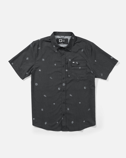 Flagship Uv Button Up - Black