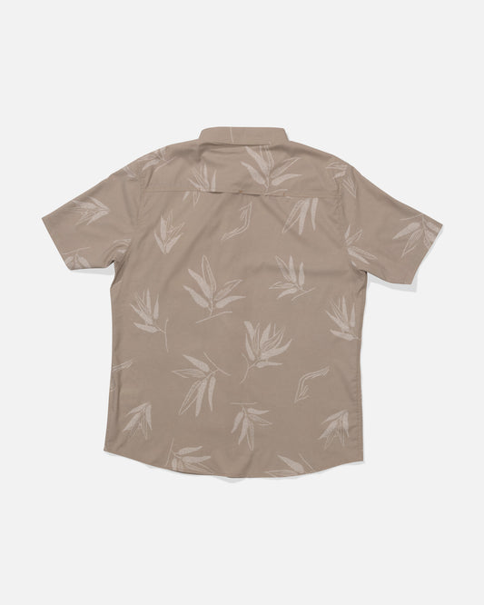 Flagship Uv Button Up - Dark Khaki