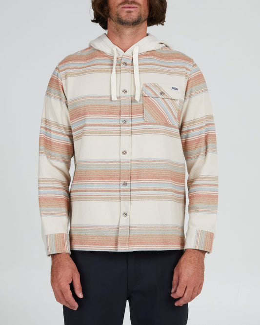 Salty Crew Hommes - Outskirts Flanelle - Peyote