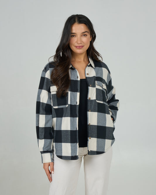 Fathom Flannel - Off White