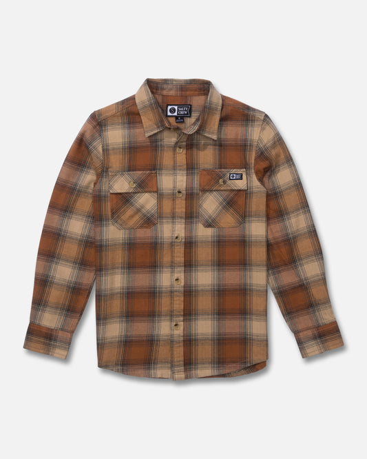 Daybreak Flannel Kids - Friar Brown