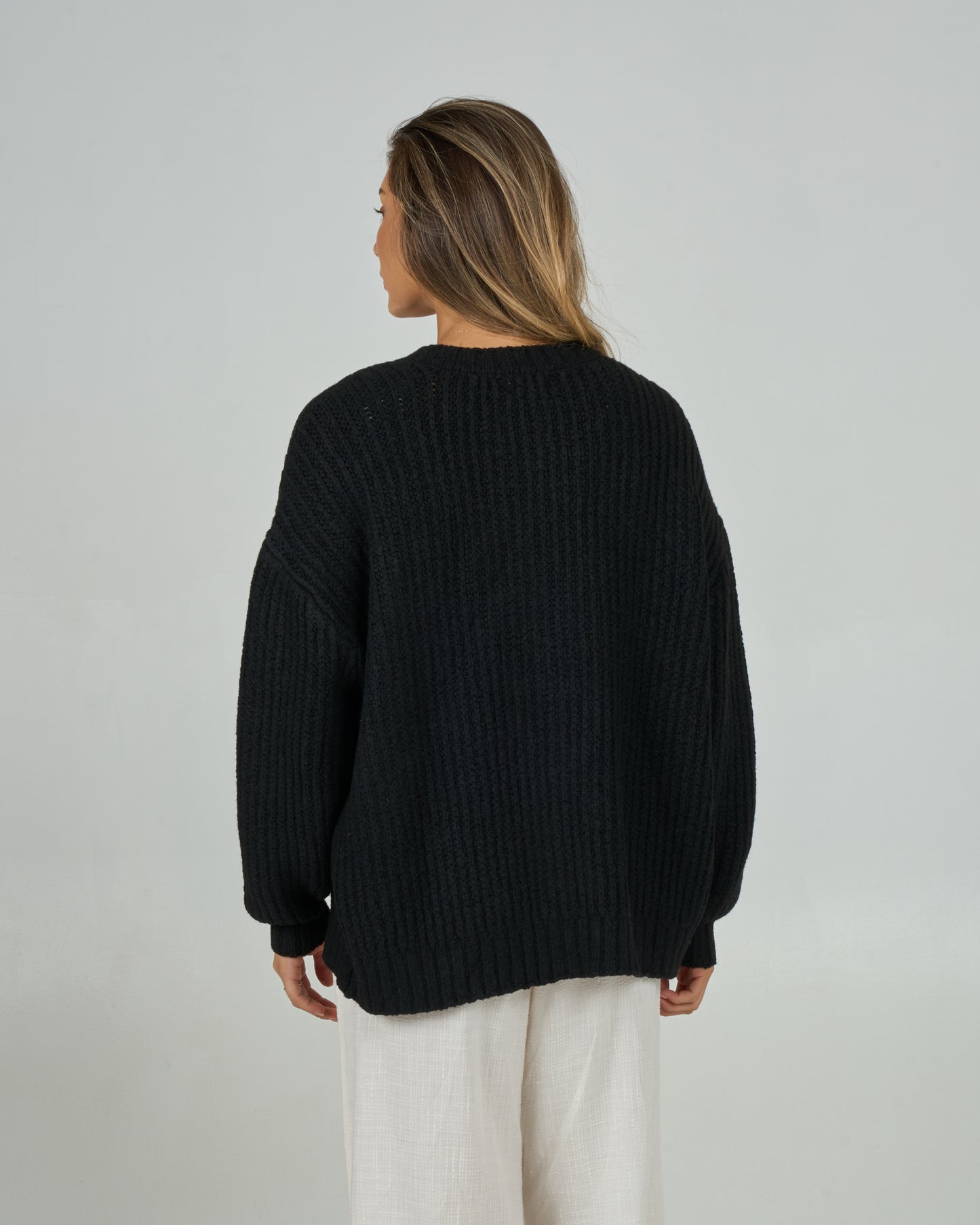 Mariner Cardigan - Black