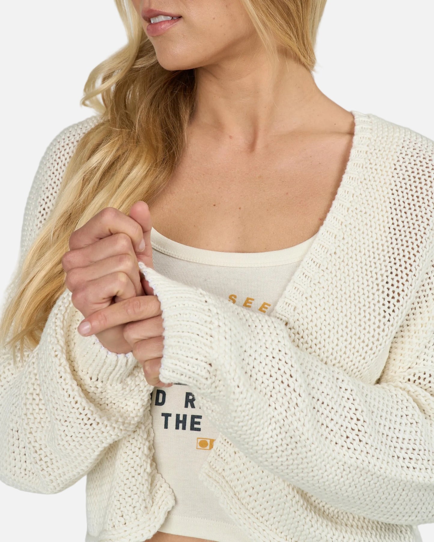 Navigator Cardigan - Off White