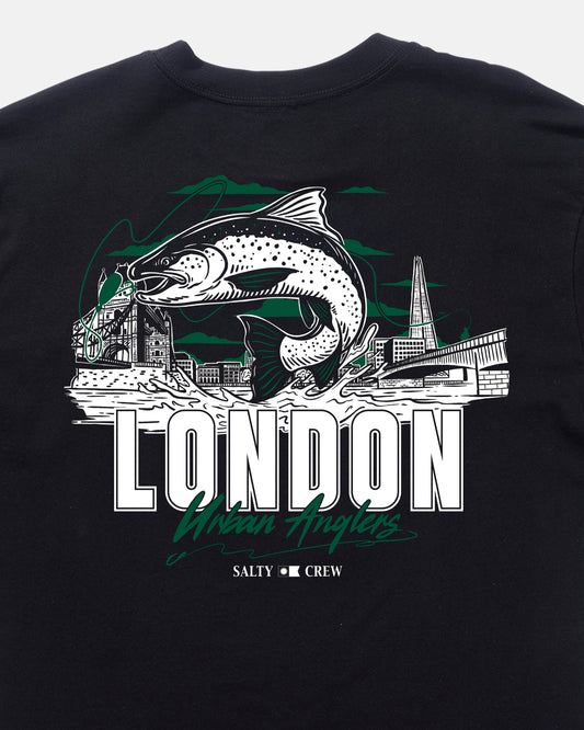London Urban Angler Ss Tee - Black