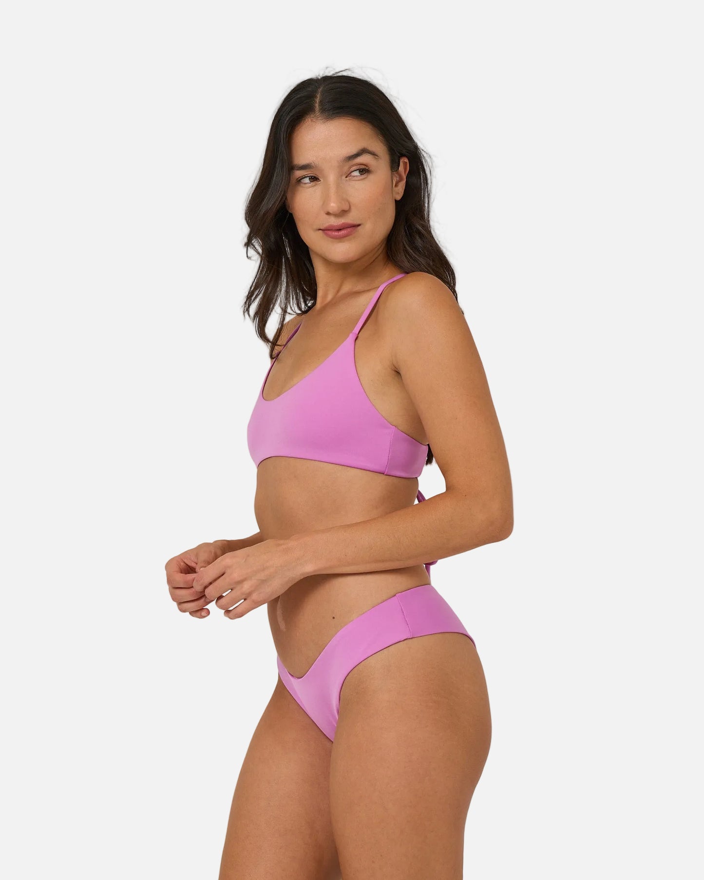 Seafarer Solids Bralette Top - Violet