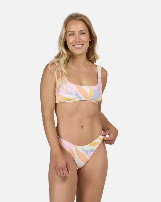Bloomed Bralette Top - Off White