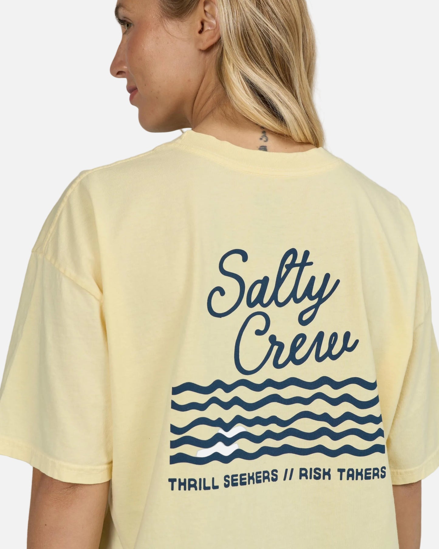 Salty Skimmer Tee - Sunshine