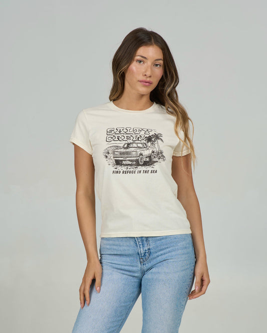 Truck Stop Modern Tee - Off White