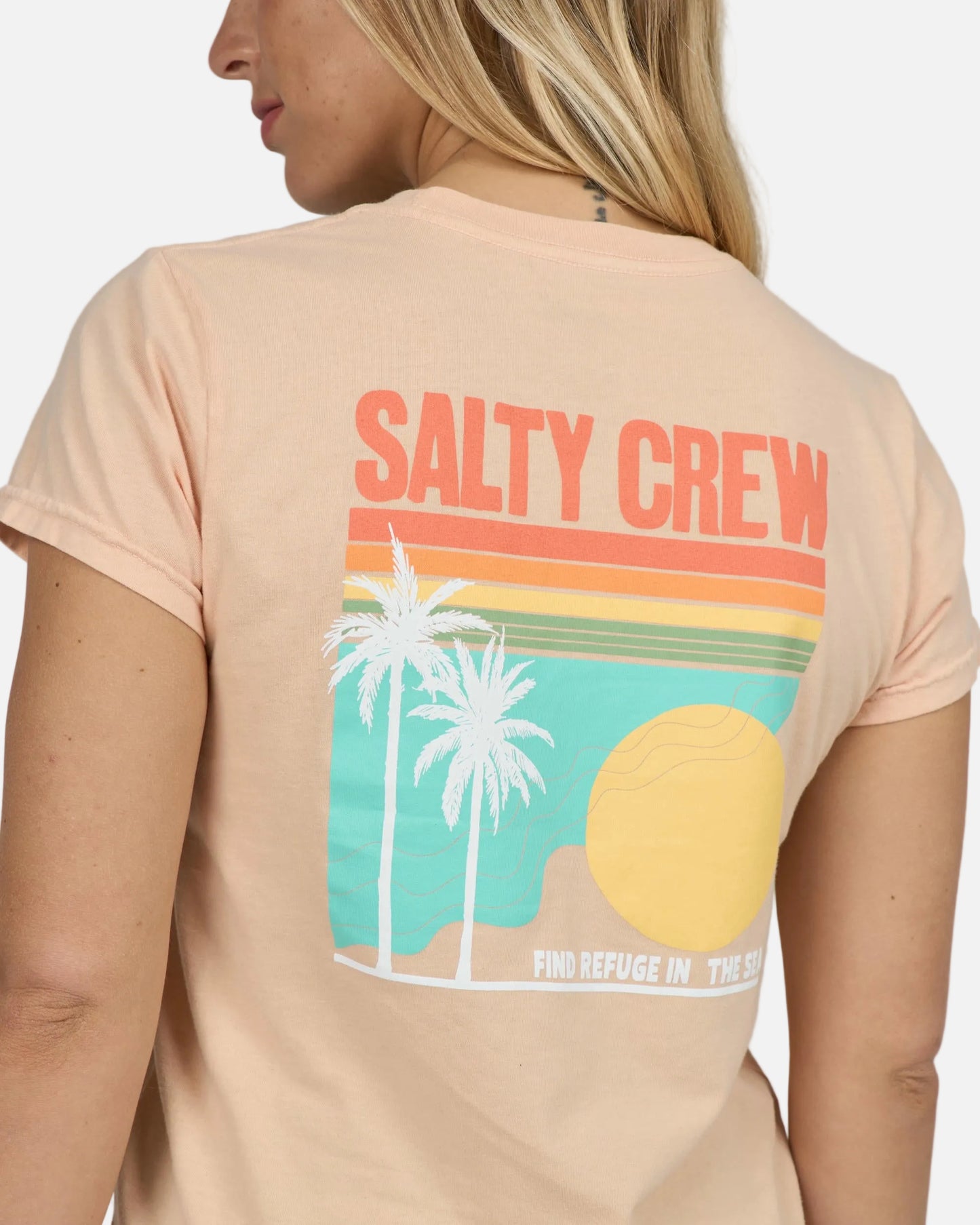 Simplicity Modern Tee - Apricot