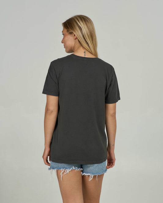 Vacation B.f. Tee - Charcoal