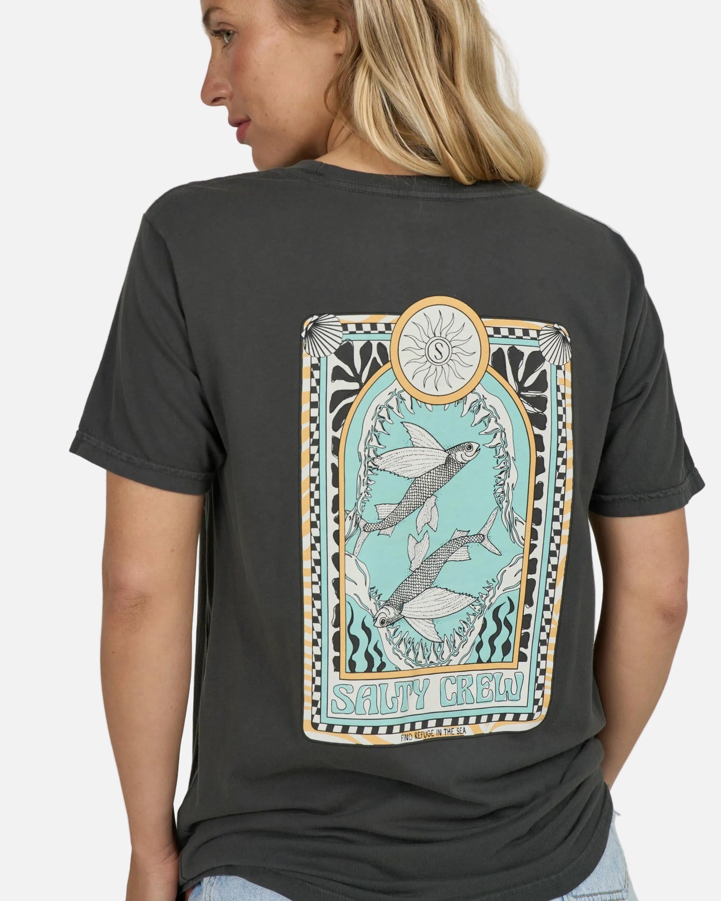 Zodiac B.f. Tee - Charcoal