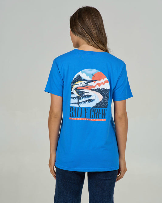 Marlin Paradise B.f. Tee - Bold Blue