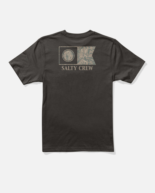 Flagship Fill Ss Tee Kids - Black