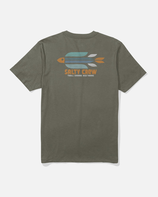 Torpedo Ss Tee - Dusty Olive