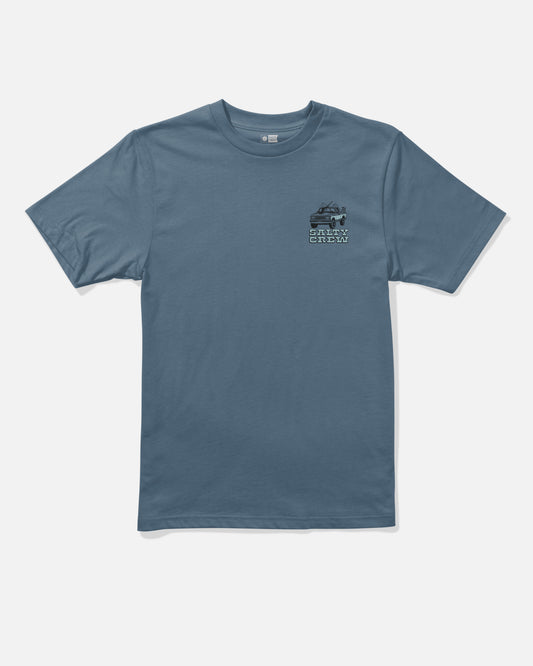 Truck Stop Ss Tee Kids - Slate