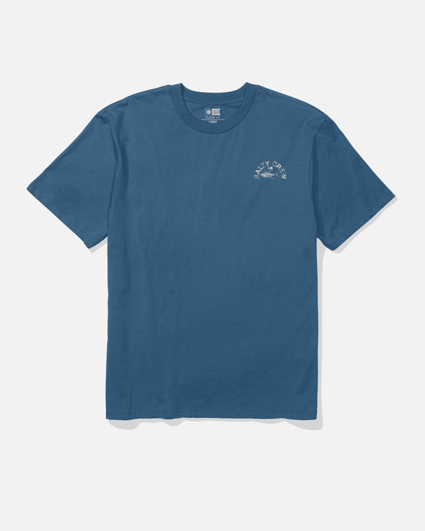 Stamped Classic Tee - Cast Blue