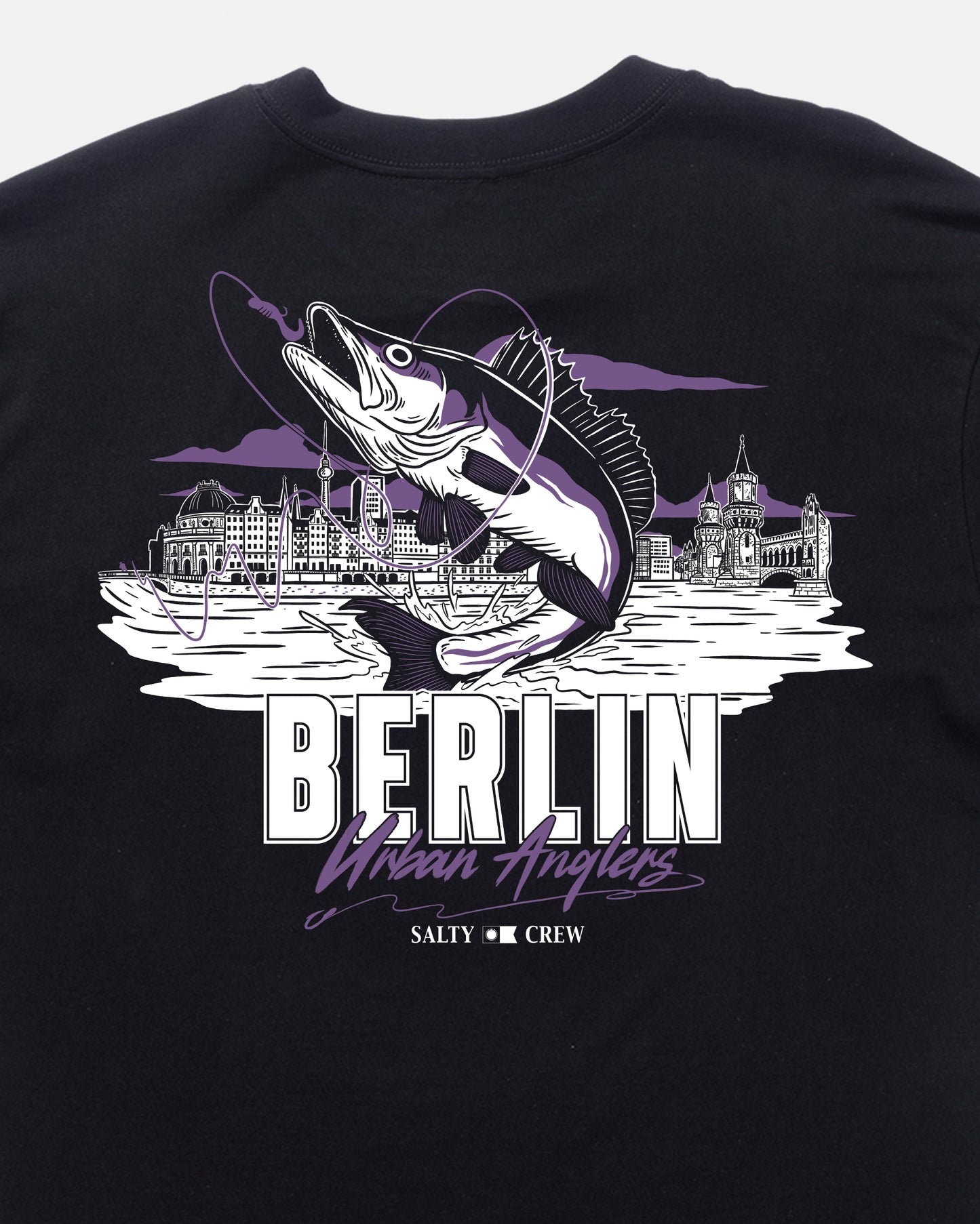 Berlin Urban Angler Ss Tee - Black