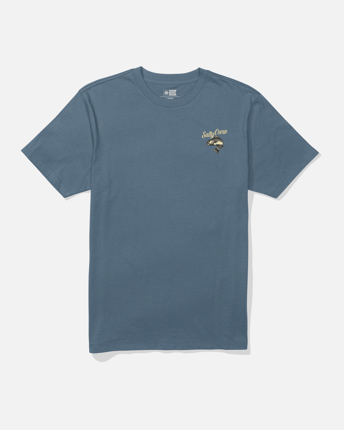 Striped Ss Tee - Slate