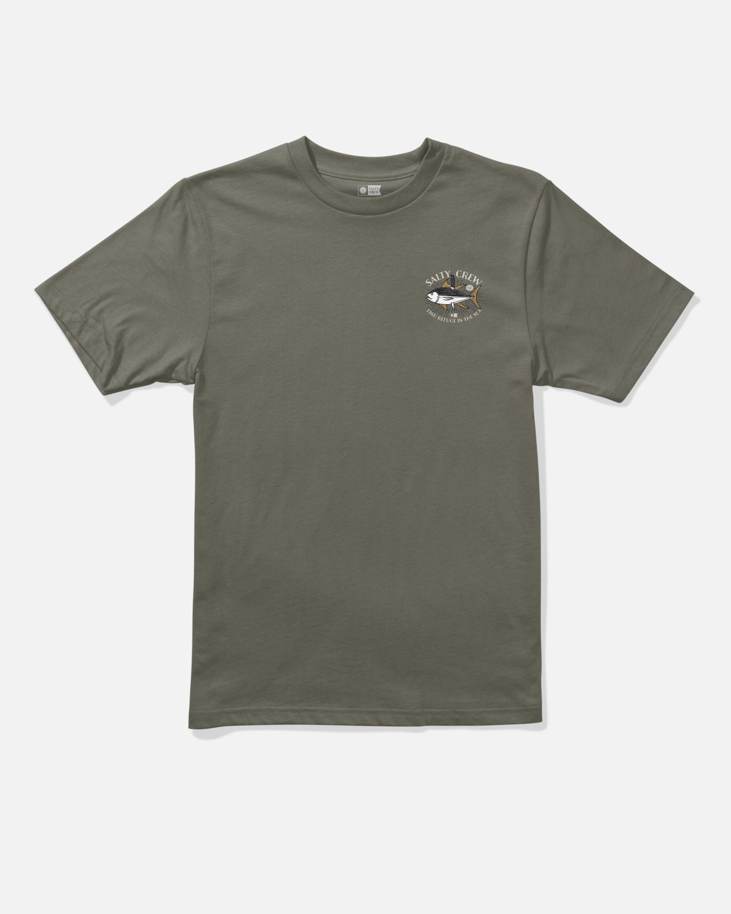 Omakase Ss Tee Kids - Dusty Olive