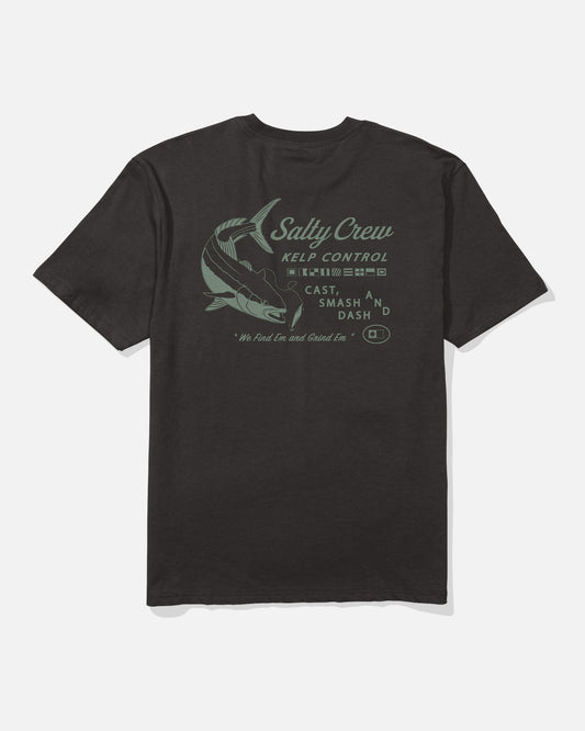 Kelp Cntrl Classc Ss Tee - Black
