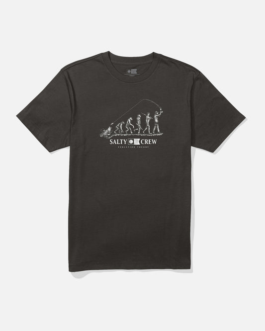 Evolution Theory Ss Tee - Black