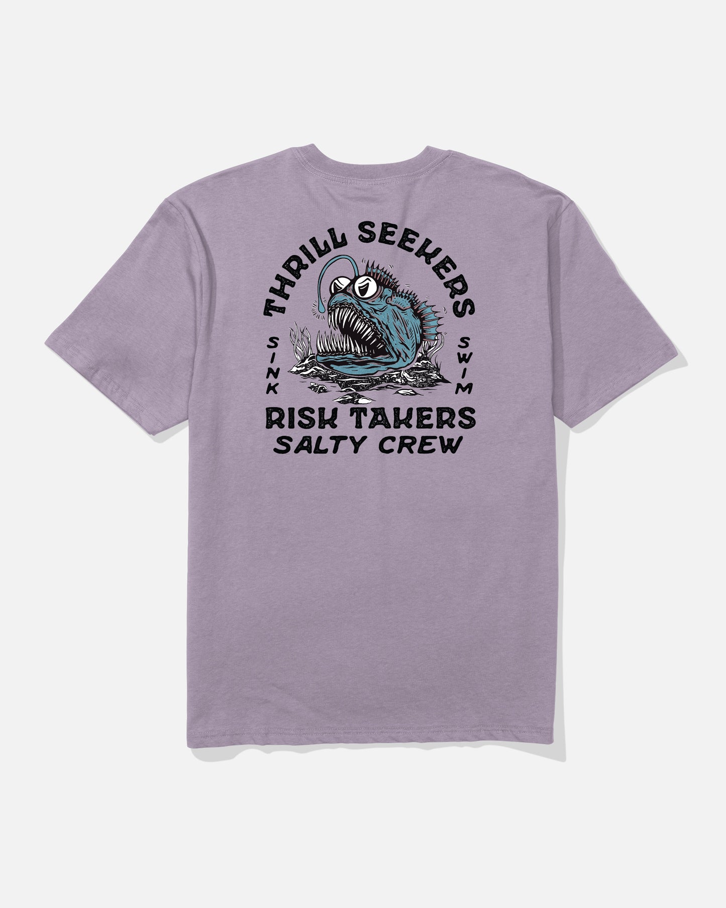 Angler Fish Monst Ss Tee - Grape