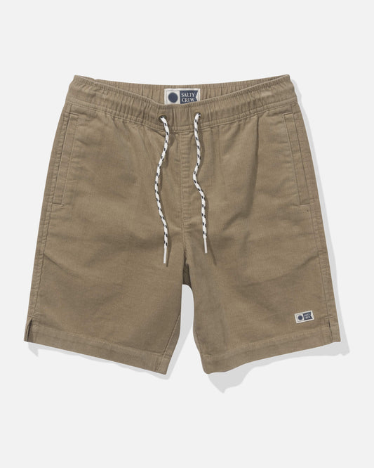 Salty crew SHORTS Kahuna Cord Short Kids - Khaki in Khaki