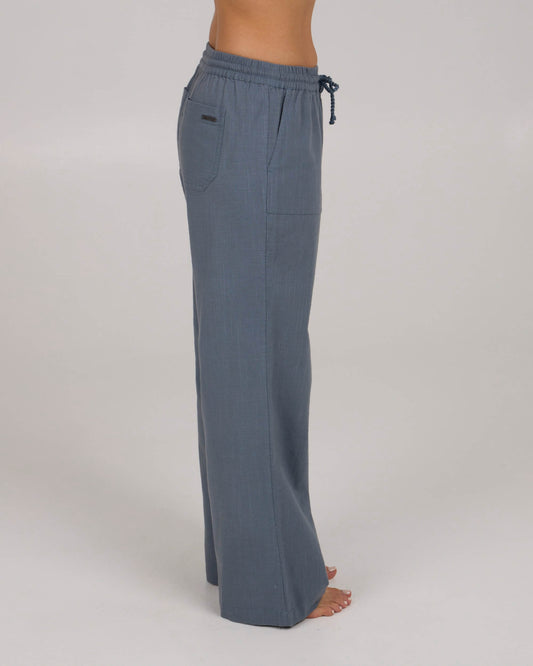 Salty crew PANTS Shoreline Beach Pant - Fin Blue in Fin Blue