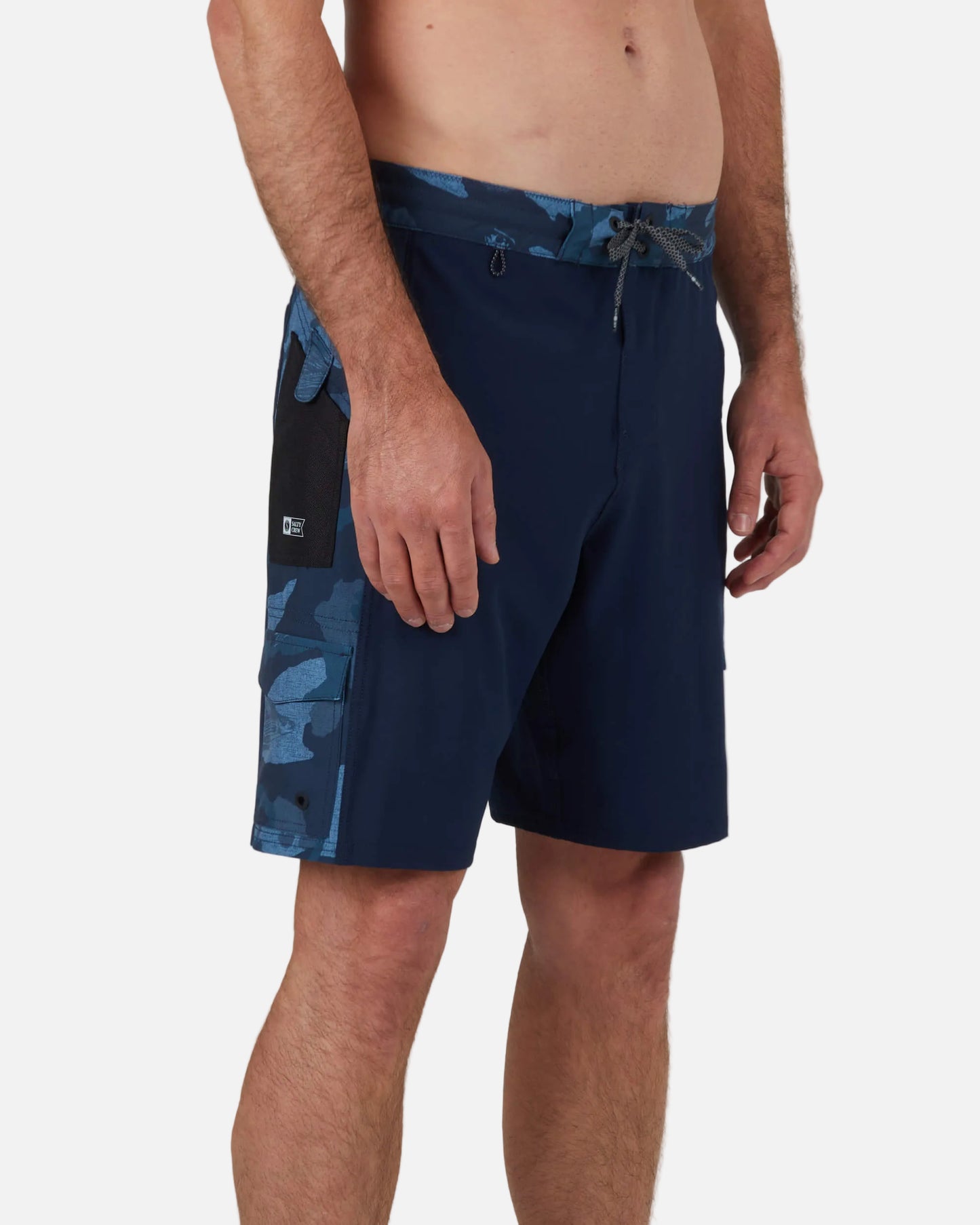 Salty Crew Men - Transom Utility Boardshort - Blue Camo