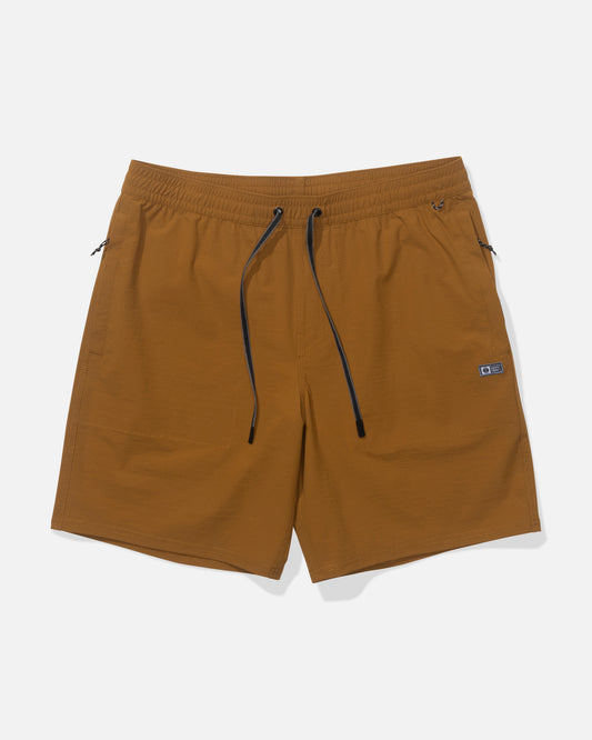 Crew Boatshort Ewaist - Bronze Brown