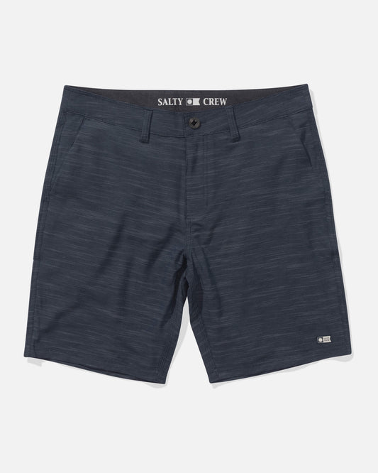 Salty crew SHORTS Drifter 19 Slub Hybrid - Dark Slate in Dark Slate