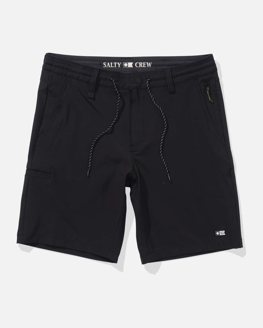 Salty crew BOARDSHORTS Midway 19 Utility Short - Coal in Coal