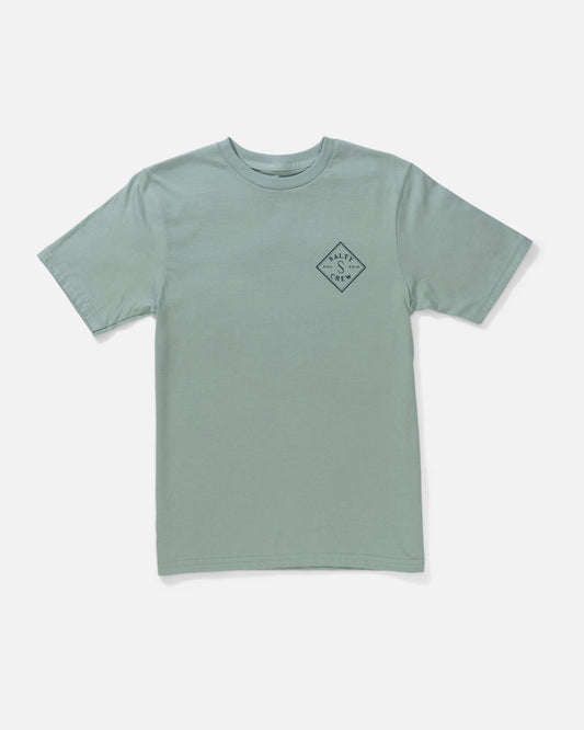 Salty crew T-SHIRTS S/S Tippet S/S Tee Kids - Mackerel in MACKEREL