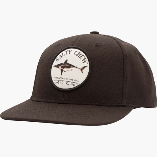 Bruce 6 Panel Kids - Black