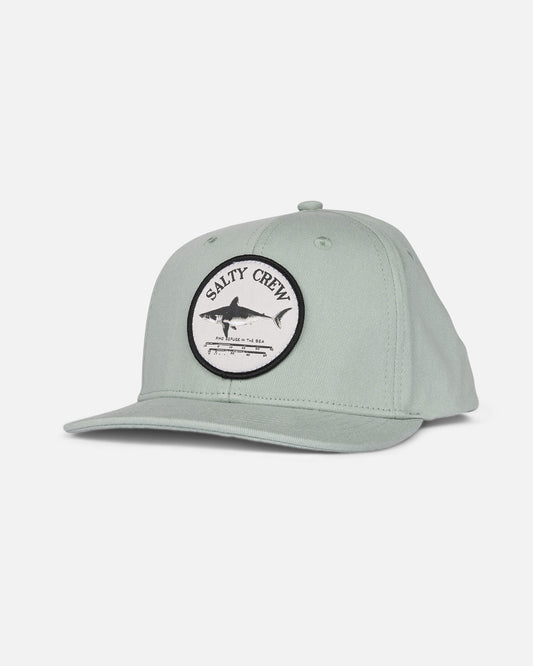 Salty crew HATS Bruce 6 Panel Kids - Mackerel in MACKEREL