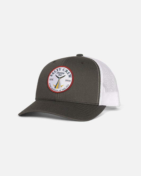 Bottom Dweller Retro Trucker - Charcoal White