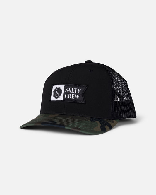 Pinnacle 2 Retro Trucker - Camo Black