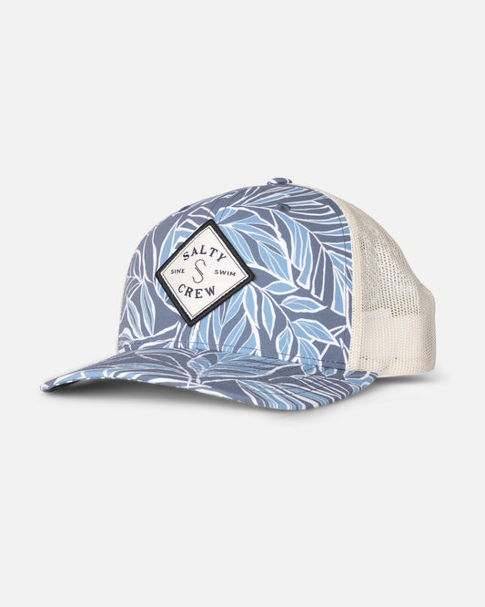 Salty crew HATS Sealine Retro Trucker - Fin Blue in FIN BLUE