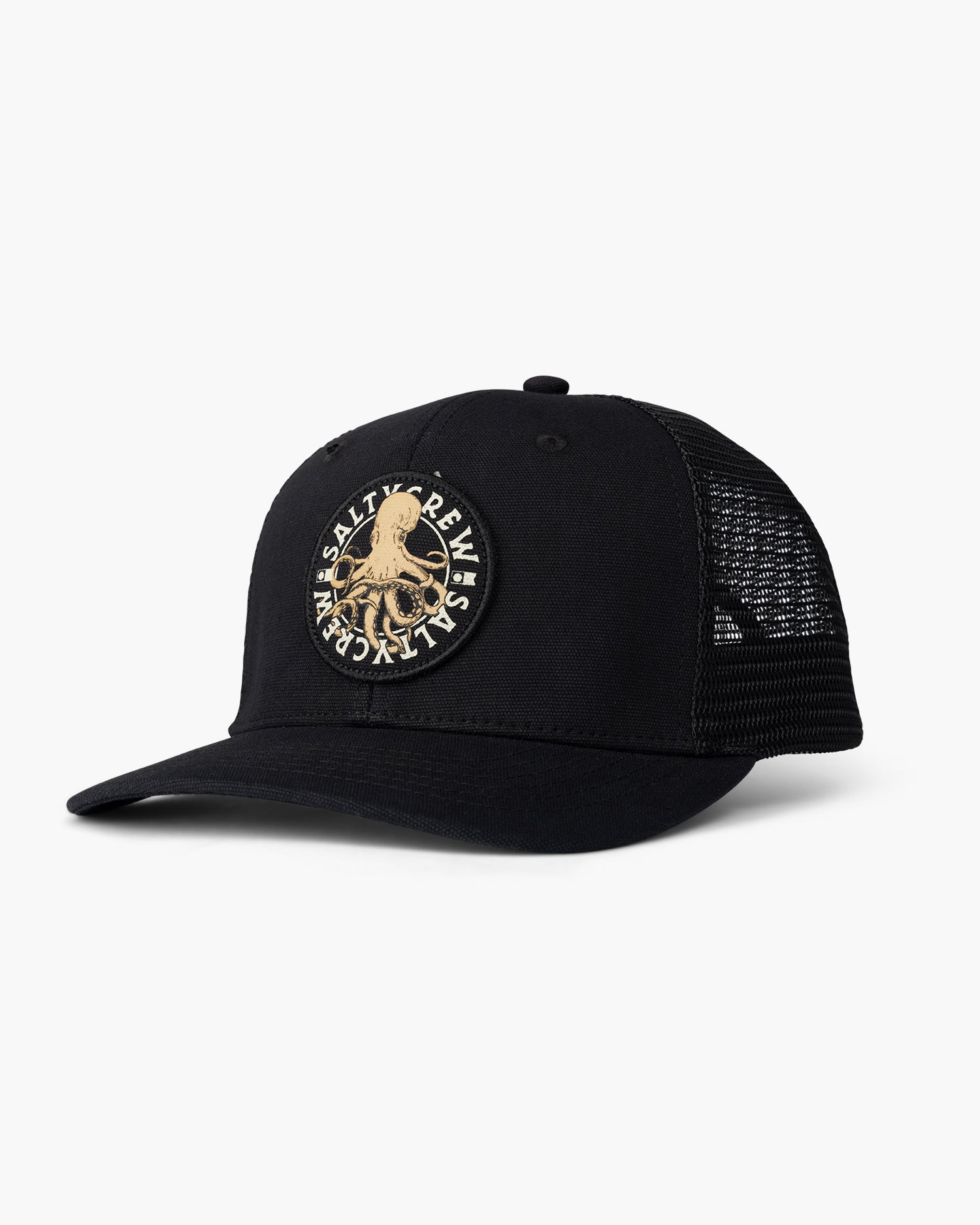 Shop Tentacles Retro Trucker Black - Main Image